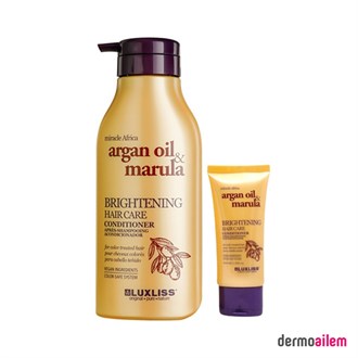Saç KremleriLuxliss ProfessionalLuxliss Argan Oil Marula Brightening Hair Care Conditioner 500 ml
