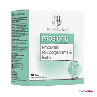 ProbiyotiklerNaturalnestNaturalnest Probiotic Takviye Edici Gıda 10 Saşe