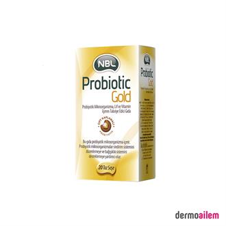 ProbiyotiklerNBLNBL Probiotic Gold 20 Saşe
