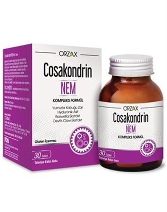 Takviye Edici GıdalarOrzaxOrzax Cosakondrin Nem 30 Tablet