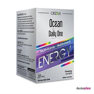 MultivitaminlerOrzaxOrzax Ocean Daily One Energy 30 Tablet