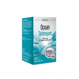 MultivitaminlerOrzaxOrzax Ocean Selenyum 200 mcg 60 Tablet