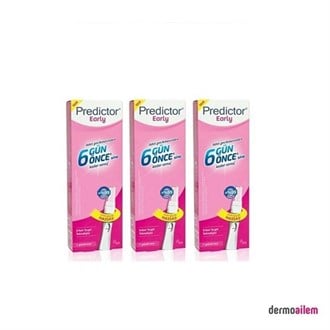 Gebelik TestleriPredictorPredictor Early Erken Gebelik Testi 3'lü