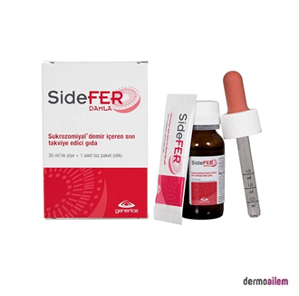 Takviye Edici GıdalarGenericaSideFER 30 ml Damla