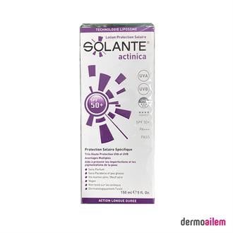 Spf 20 & 50 ArasıSolanteSolante Actinica Spf 50+ Faktör Sun Care Lotion 150 ml