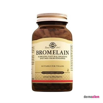 Takviye Edici GıdalarSolgarSolgar Bromelain 150 mg 60 Kapsül