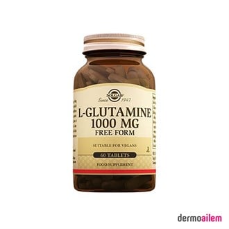 Takviye Edici GıdalarSolgarSolgar L-Glutamine 1000 Mg 60 Tablet