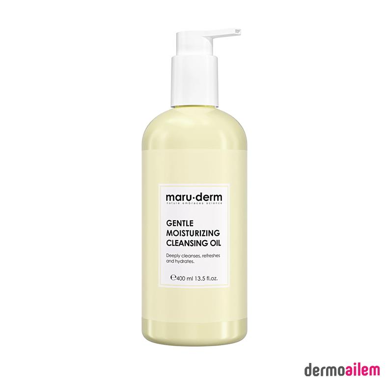 maru-derm Maruderm Yağ Bazlı Temizleyici 400 Ml - Yüz Ve Vücut Için Temizleme Yağı