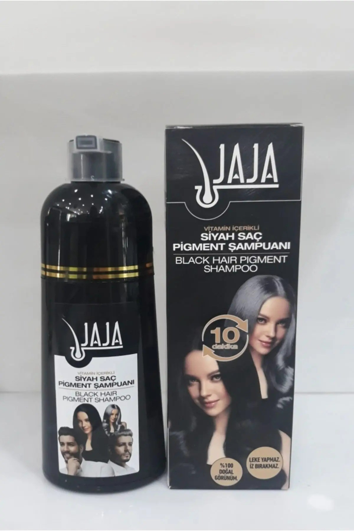 Jaja Cosmetic Jaja Vitamin İçerikli Saç Siyahlaştırıcı Şampuan Boya
