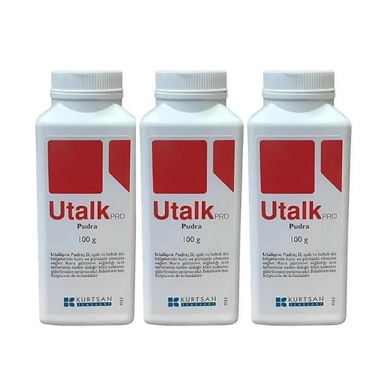 Kurtsan Utalk Antibakteriyel 100 gr Pudrası 3 ADET