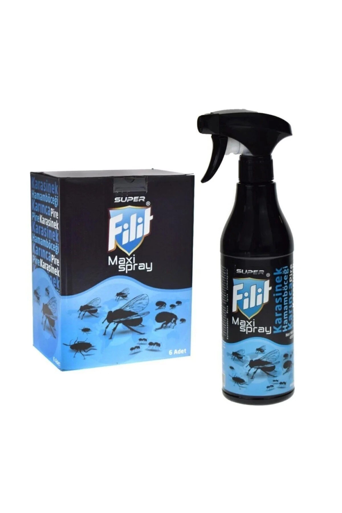Filit Süper Maxi Sprey Karasinek ve Hamam Böceği 450 ml