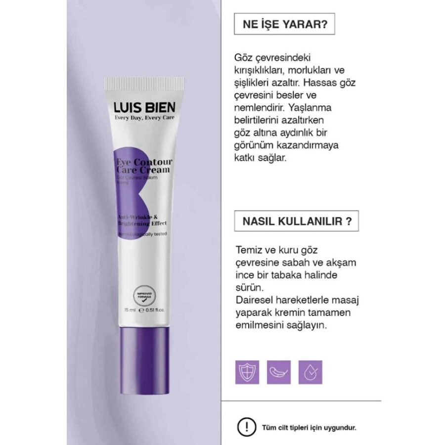 Luis Bien Göz Çevresi Bakım Kremi 15 ml