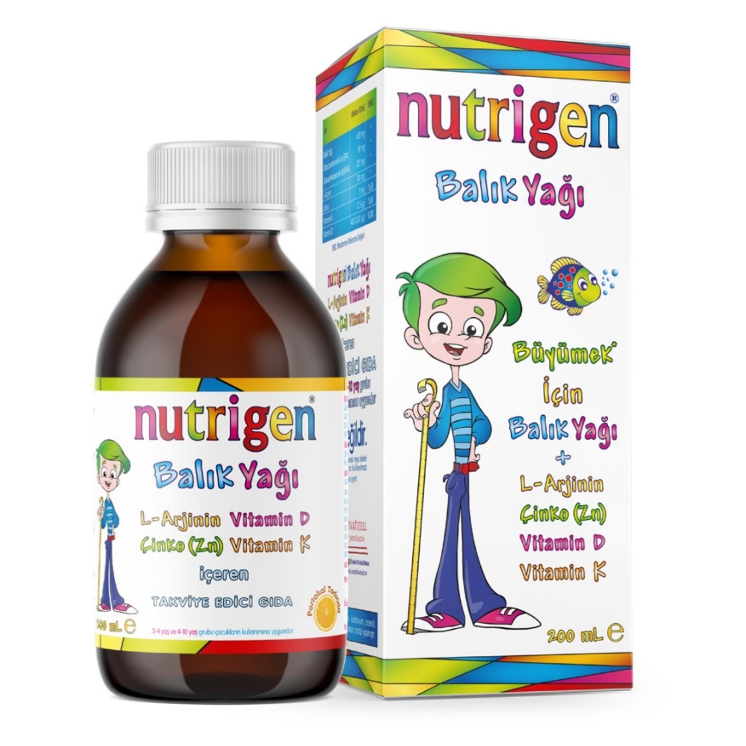 Nutrigen Balık Yağı Şurubu 200 ml