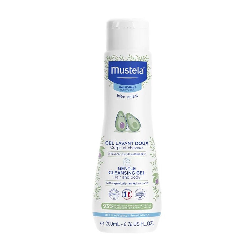Mustela Gentle Cleansing Gel Yenidoğan Şampuan 200 ml