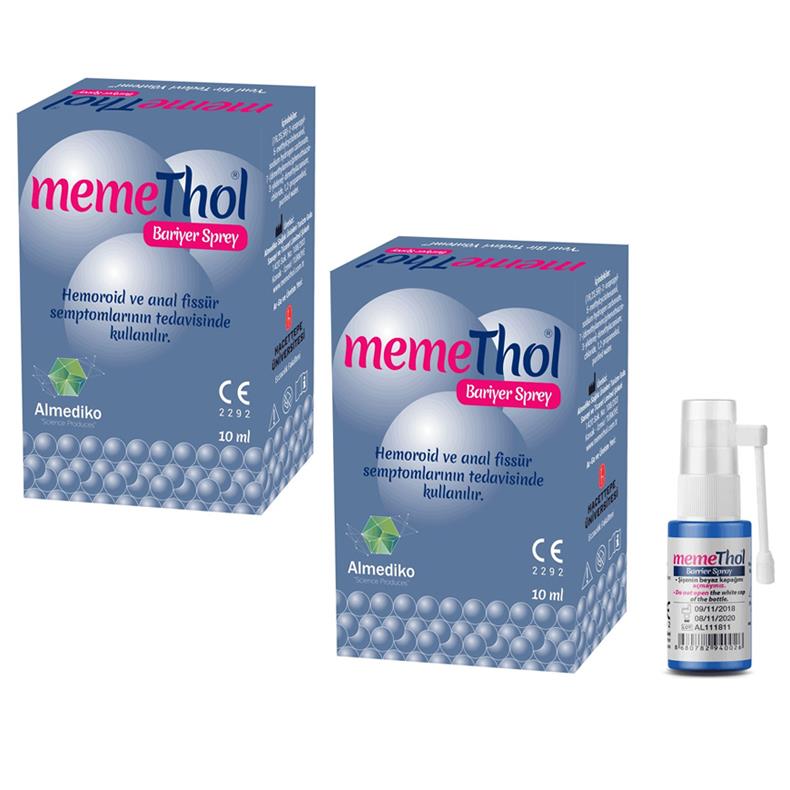 Thol's Memethol Hemoroid Bariyer Sprey 10 ml 2'li Kutu