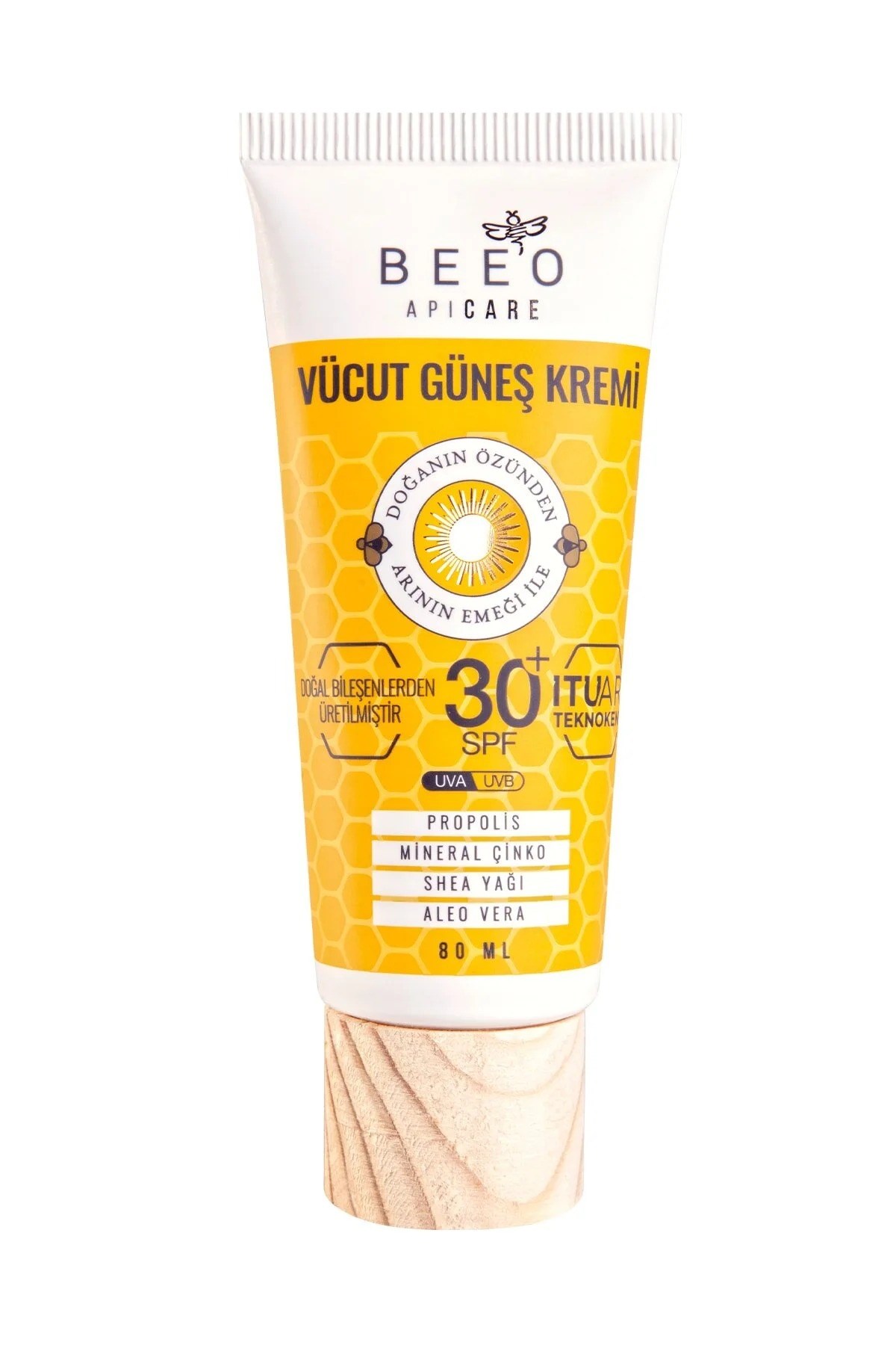 BEE OUP Beeo Vücut SPF50 Güneş Kremi 80 ml