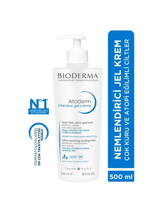 Bioderma Atoderm Intensive Gel Creme 500 ml