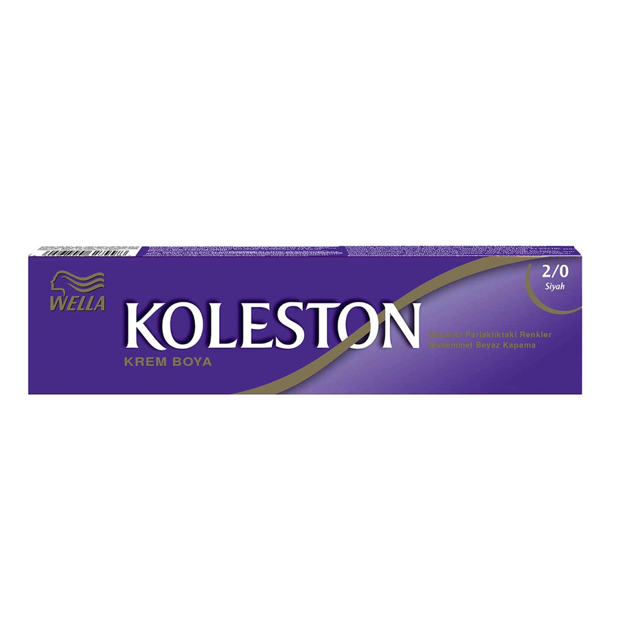 Koleston Tüp Saç Boyası Siyah 2/0