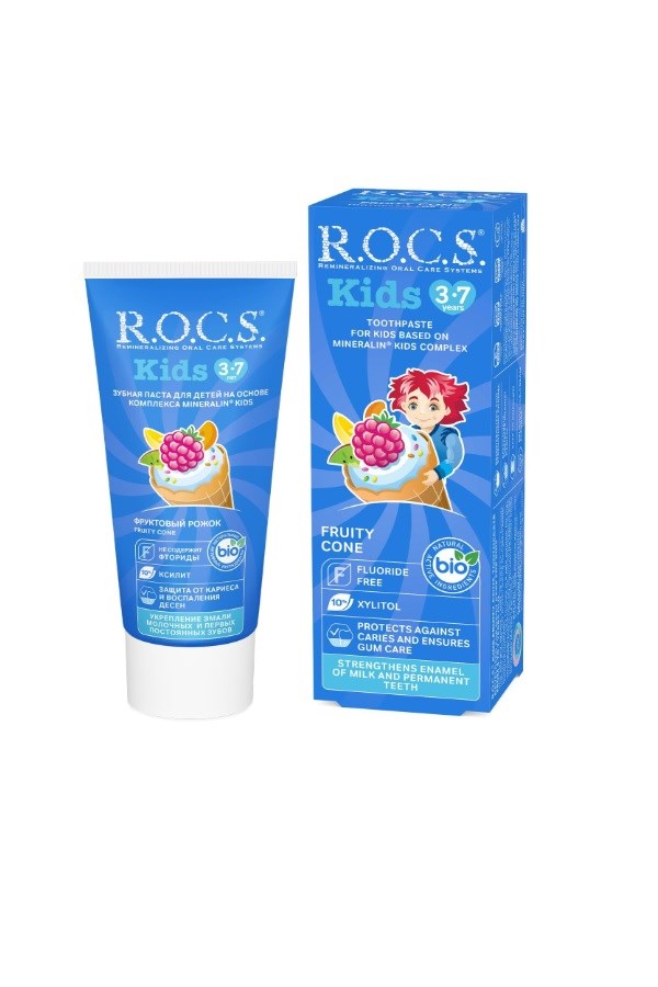 R.O.C.S. Rocs Kids 3-7 Yaş Meyve Külahı Diş Macunu 35 ml