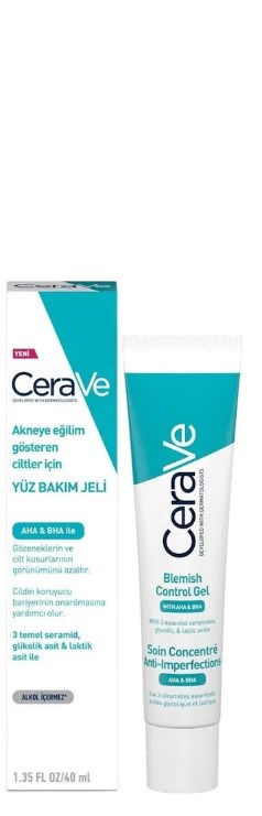 Cerave Akneye Eğilimli Ciltler İçin Yüz Bakım Jeli 40 ml