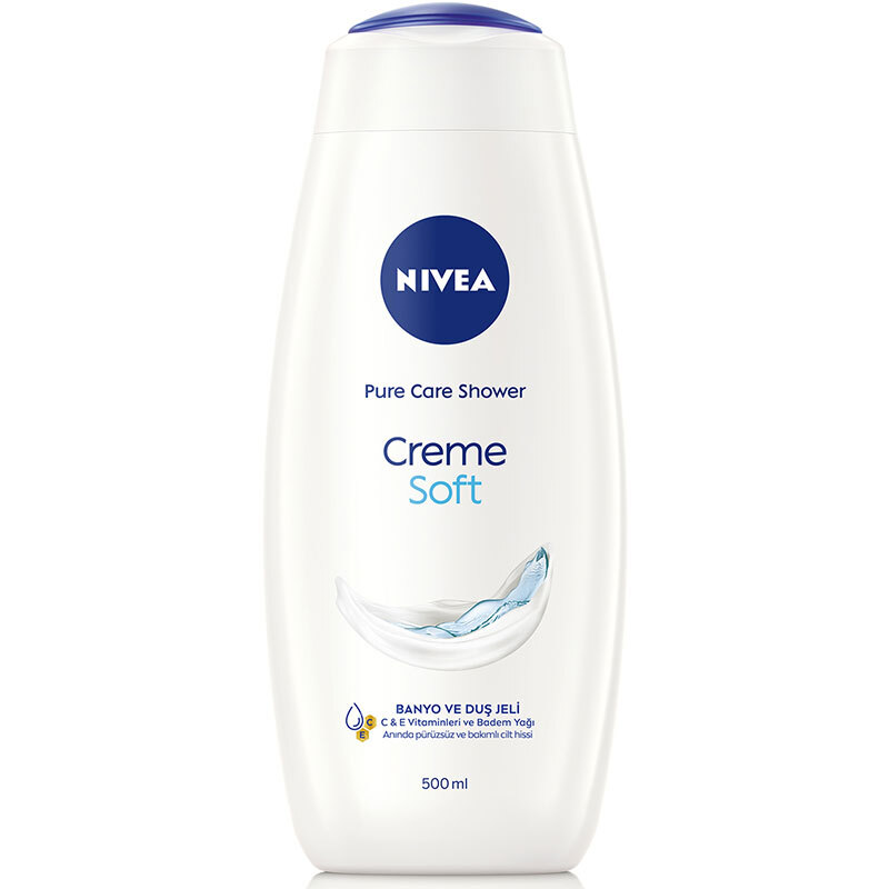 Nivea Creme Soft Banyo ve Duş Jeli 500 ml
