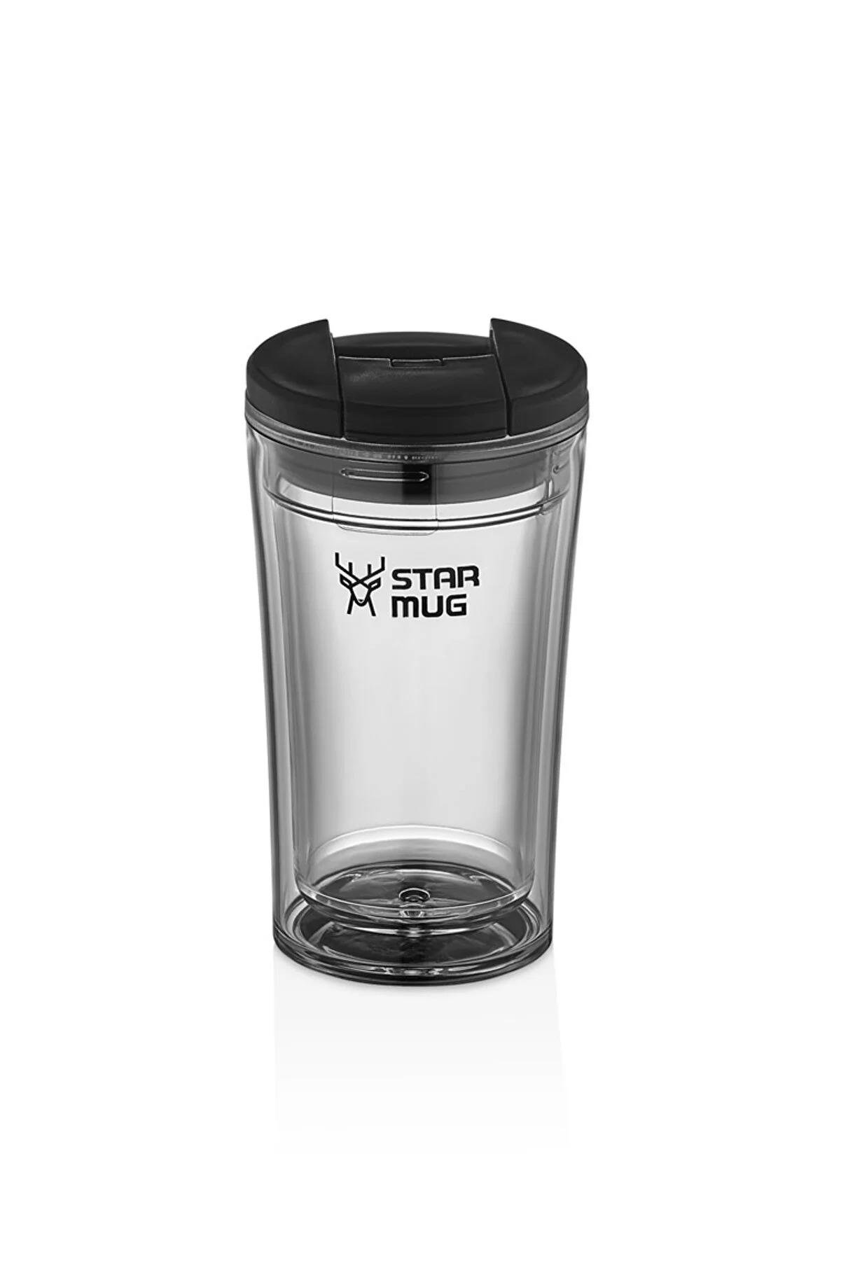 Star Termos Star Mug 250 ml Şefaf Seri ( Piknik Kamp Outdoor Ofis Otel Kafe Okul Kampüs )