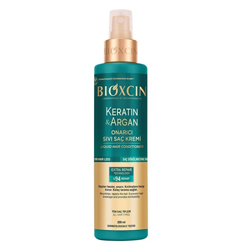 Bioxcin Keratin Argan Onarıcı Saç Kremi 200 ml