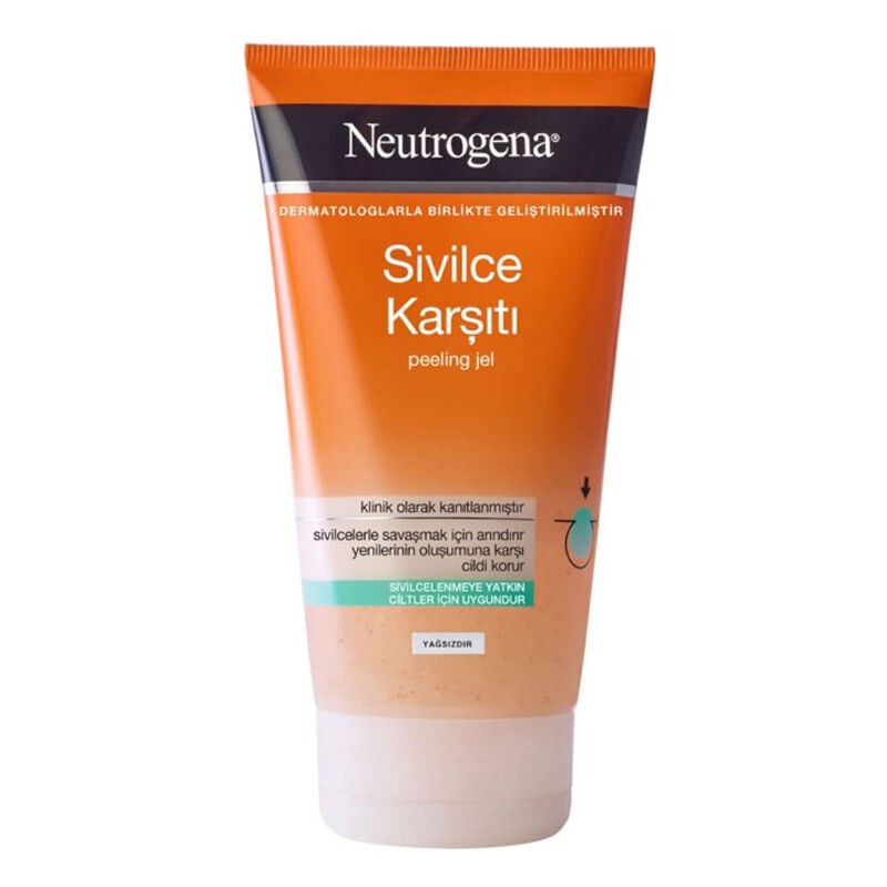 Neutrogena Pürüzsüzleştirici Sivilce Karşıtı Peeling Jel 150 ml