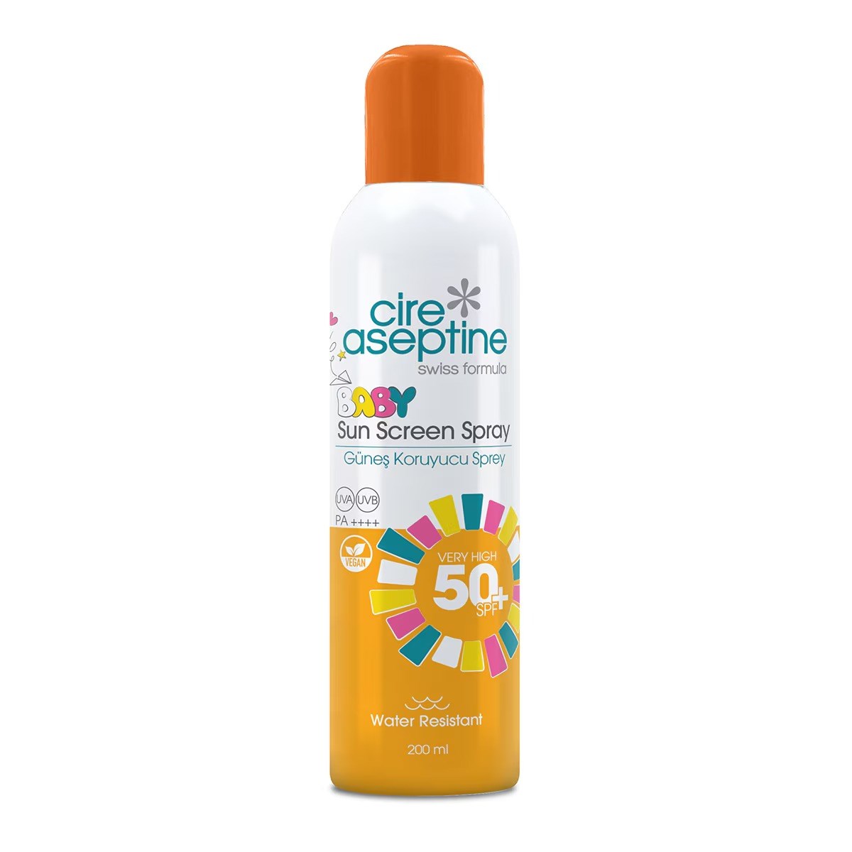 Cire Aseptine Baby Spf50+ Güneş Koruyucu Sprey