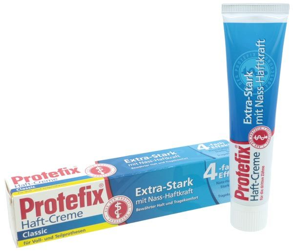 Protefix Protez Diş Yapıştırıcı Klasik Krem 47 gr