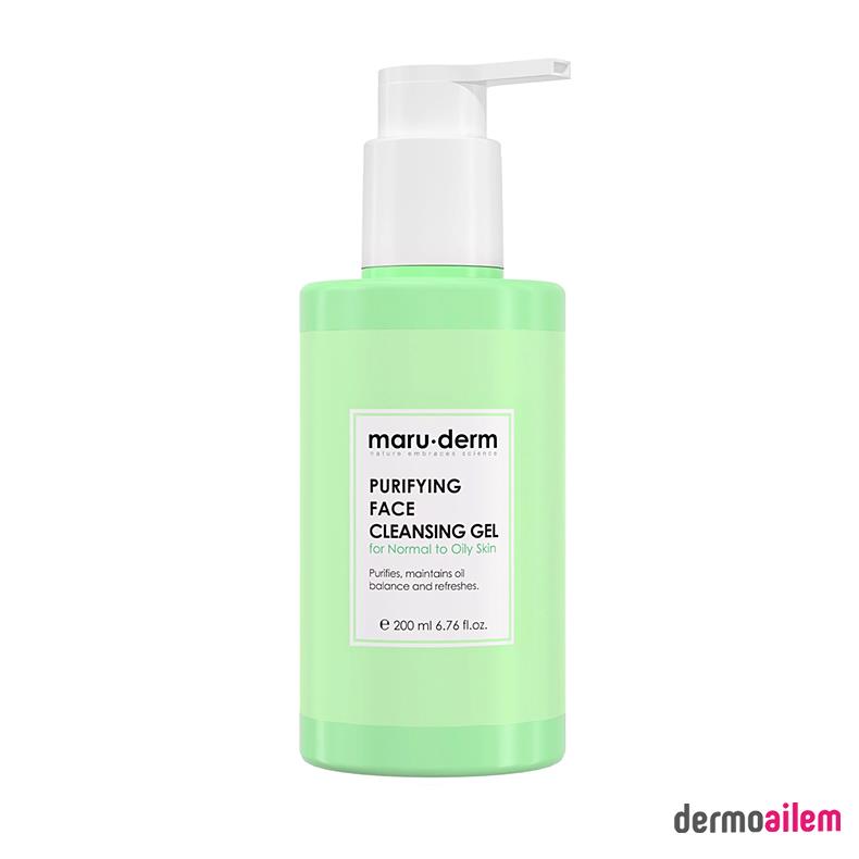 maru-derm Maruderm Karma Ve Yağlı Ciltlere Özel Salisilik Asit Yüz Temizleme Jeli 200 ml