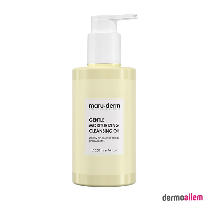 maru-derm Maruderm Yağ Bazlı Temizleyici 200 Ml - Yüz Ve Vücut Için Temizleme Yağı 200 ml