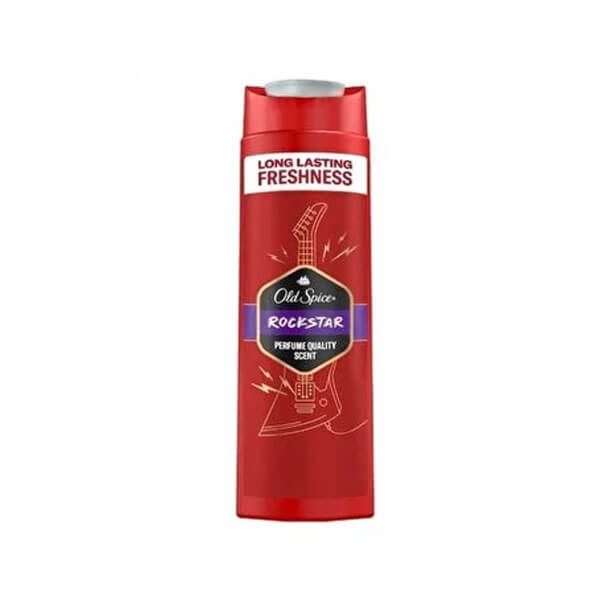 Old Spice Rockstar Erkek Duş Jeli ve Şampuan 400 ml