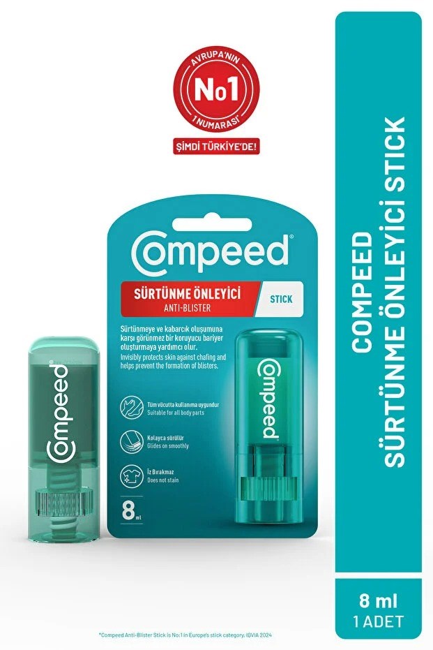 Compeed Sürtünme Önleyici Stick 8 ml