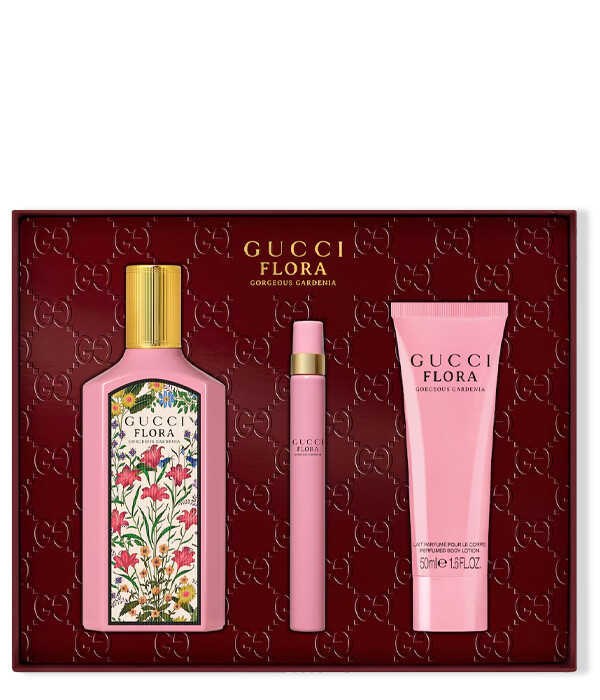 Gucci Flora Gorgeous Gardenia Kadın Parfüm Seti (EDP 100ml + Body