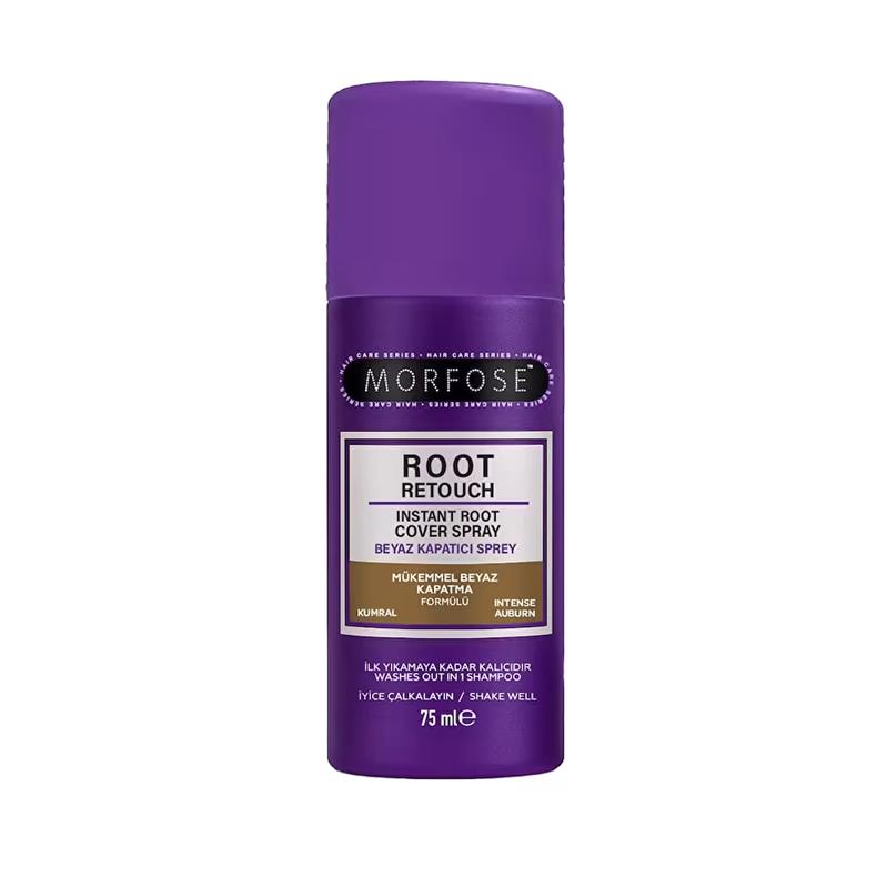 Morfose Root Retoucher Beyaz Kapatıcı Sprey Kumral 75 ml