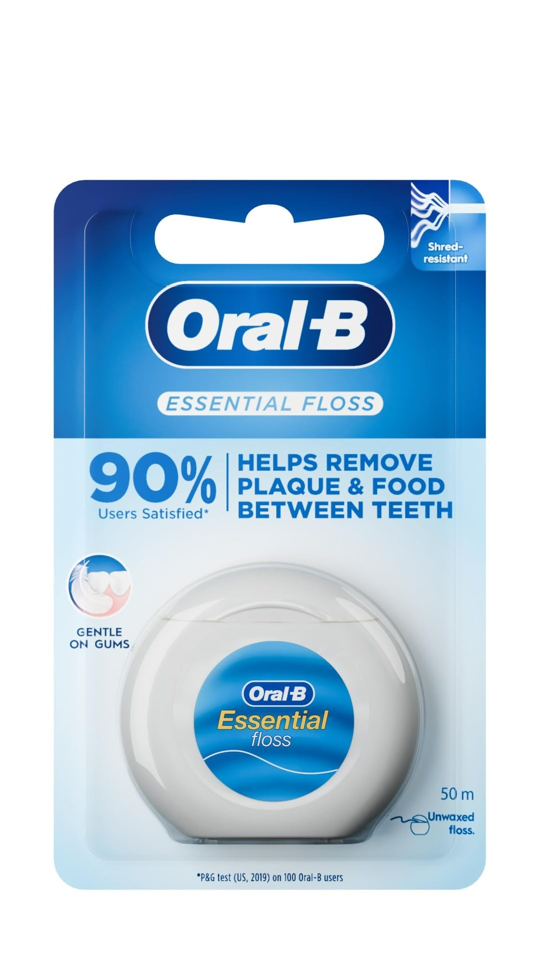 Oral-B Mumsuz Diş İpi Essential Floss 50 m