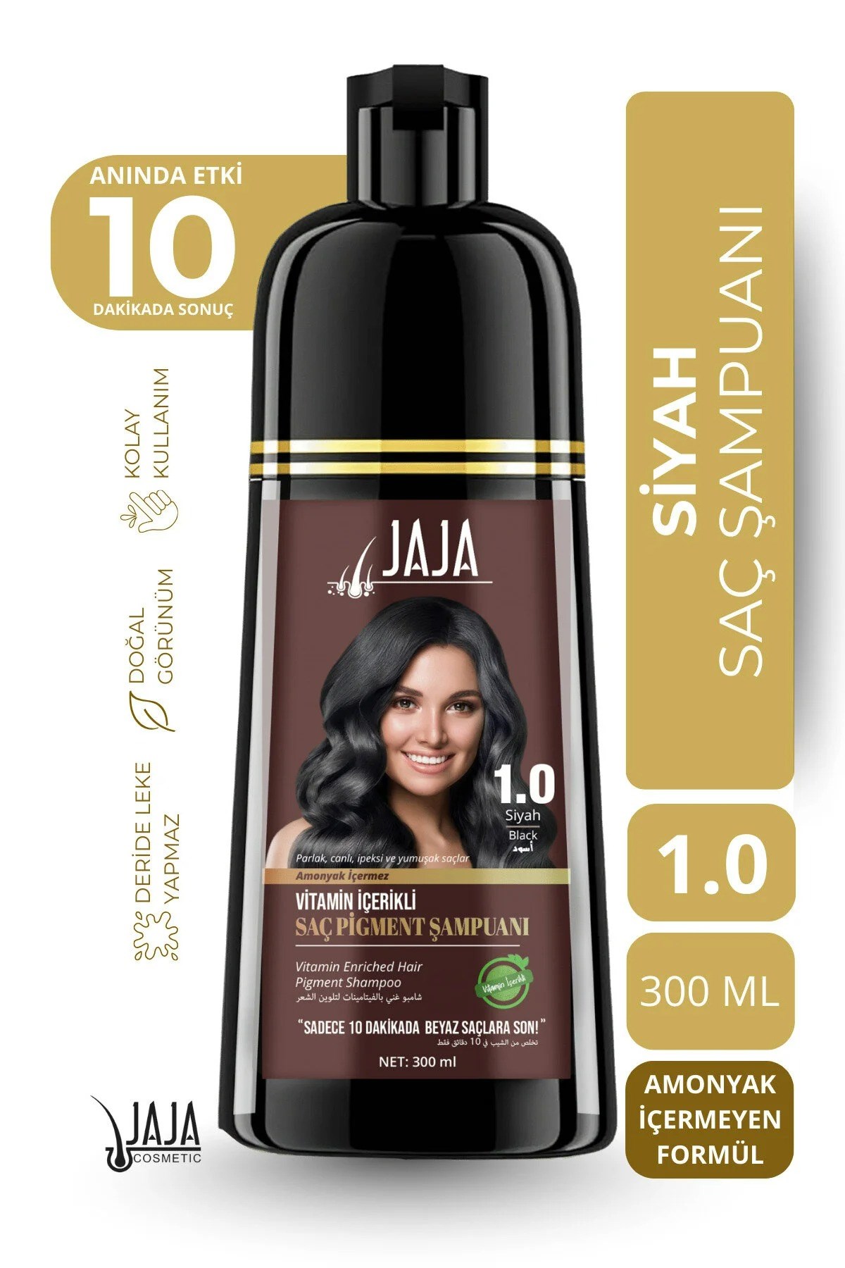 Jaja Cosmetic Jaja 1.0 Vitamin İçerikli Saç Pigment Şampuanı
