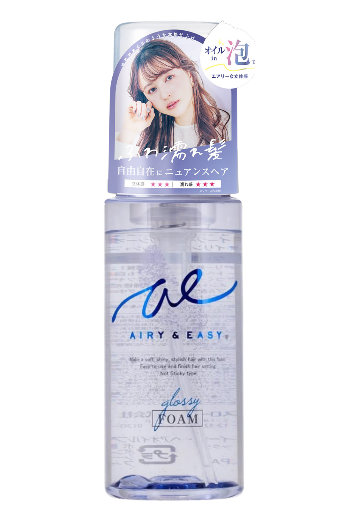 Cosmetex Roland Airy&Easy Glossy Oil Foam Saç Köpüğü