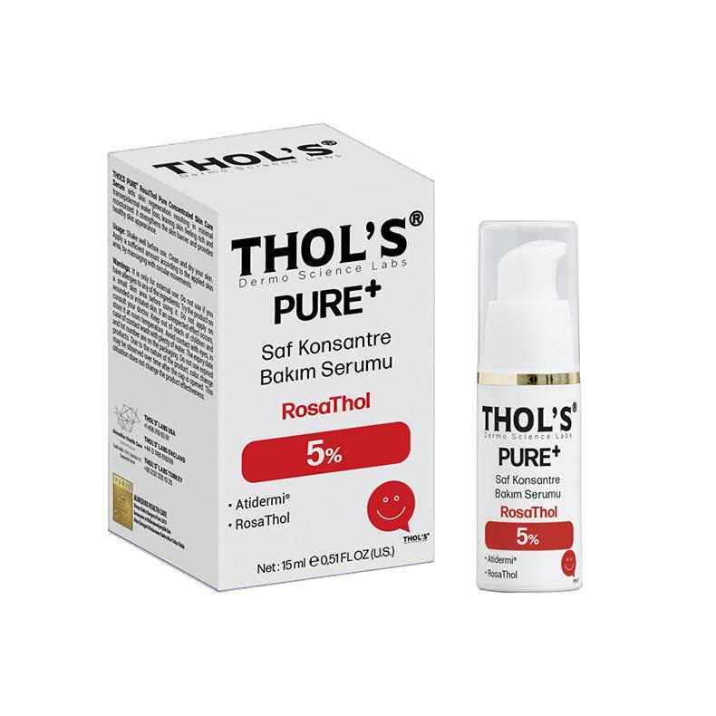 Thol's Pure+ Rosathol %5 Kızarıklık Karşıtı ve Yatıştırıcı Bakım Serumu 15 ml