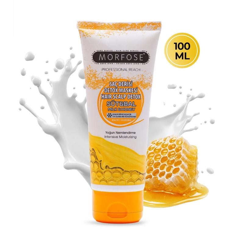 Morfose Süt & Bal Saç Derisi Detox Maskesi 100 ml