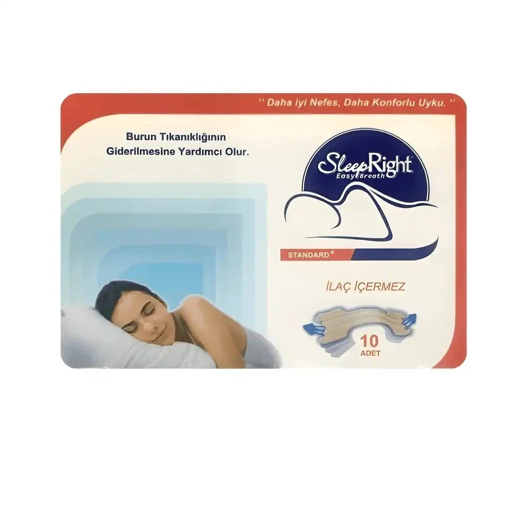 Sleep Right Extra Burun Bandı 10'lu