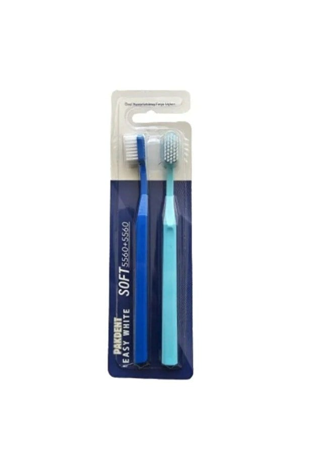 Pakdent Easy White 5460 Diş Fırçası Yumuşak 2li