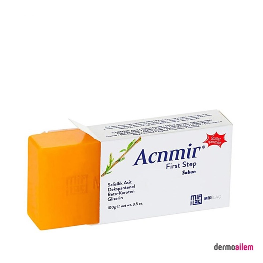 Acnmir First Step Sabun 100 gr Fiyatları İndirimli | Dermoailem.com