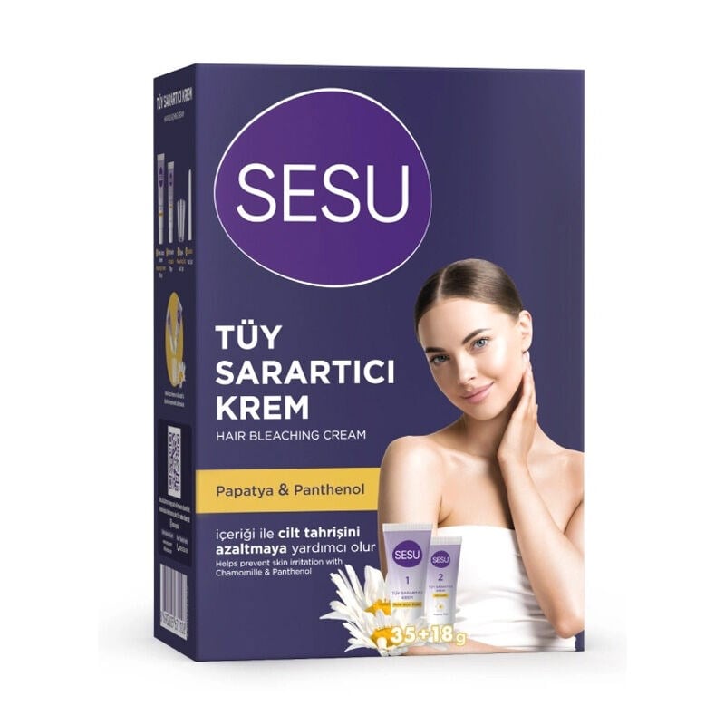 Sesu Tüy Sarartıcı Krem 35 gr +18 gr