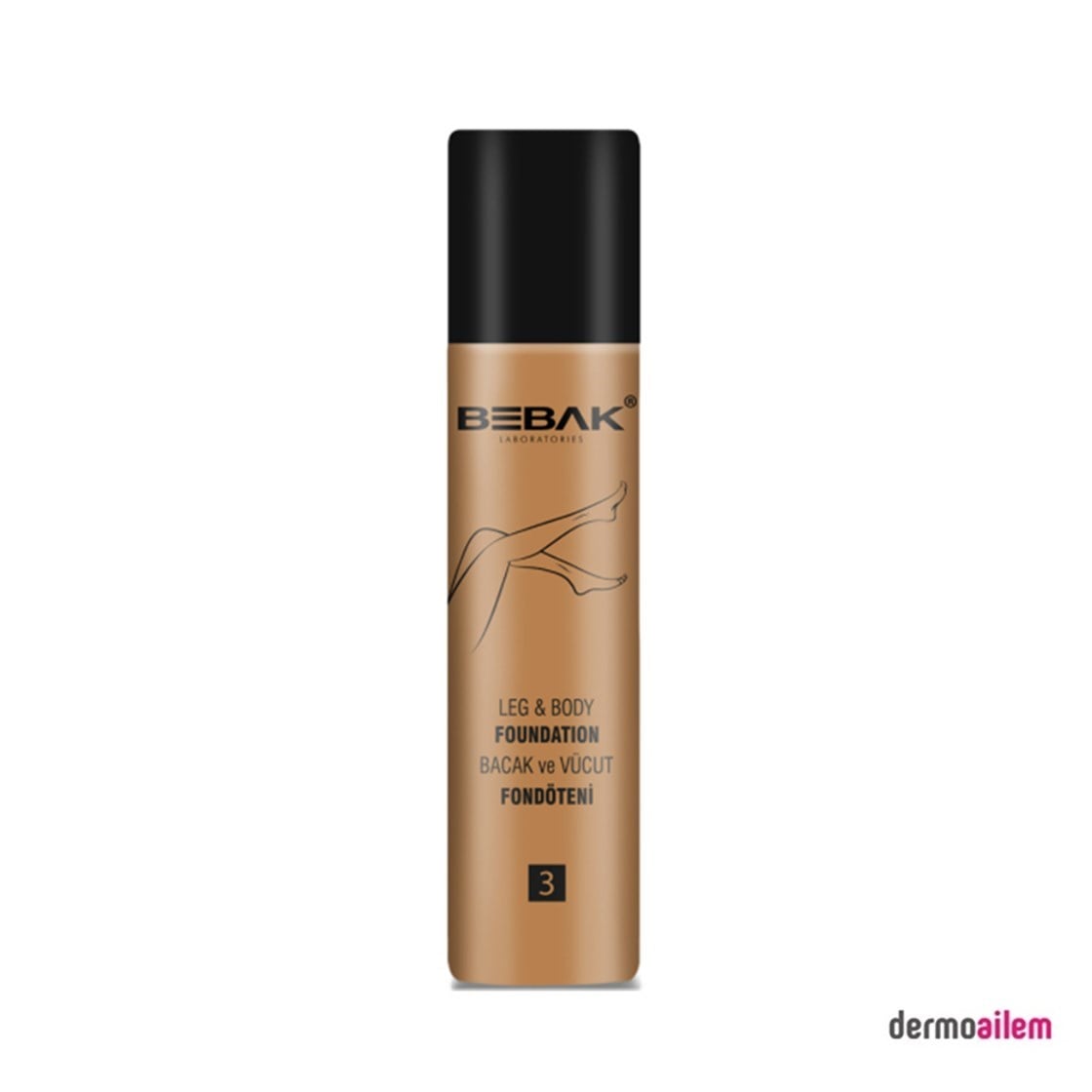 Bebak Bacak Fondöteni Bronz 3 No