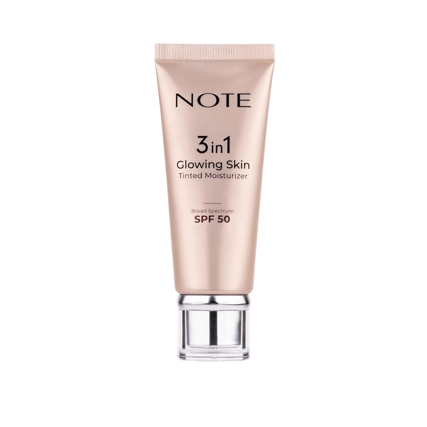 Note Cosmetique Note 3 in 1 Glowing Skin Tinted Moisturizer 50 SPF Işıltılı Aydınlatıcı Krem