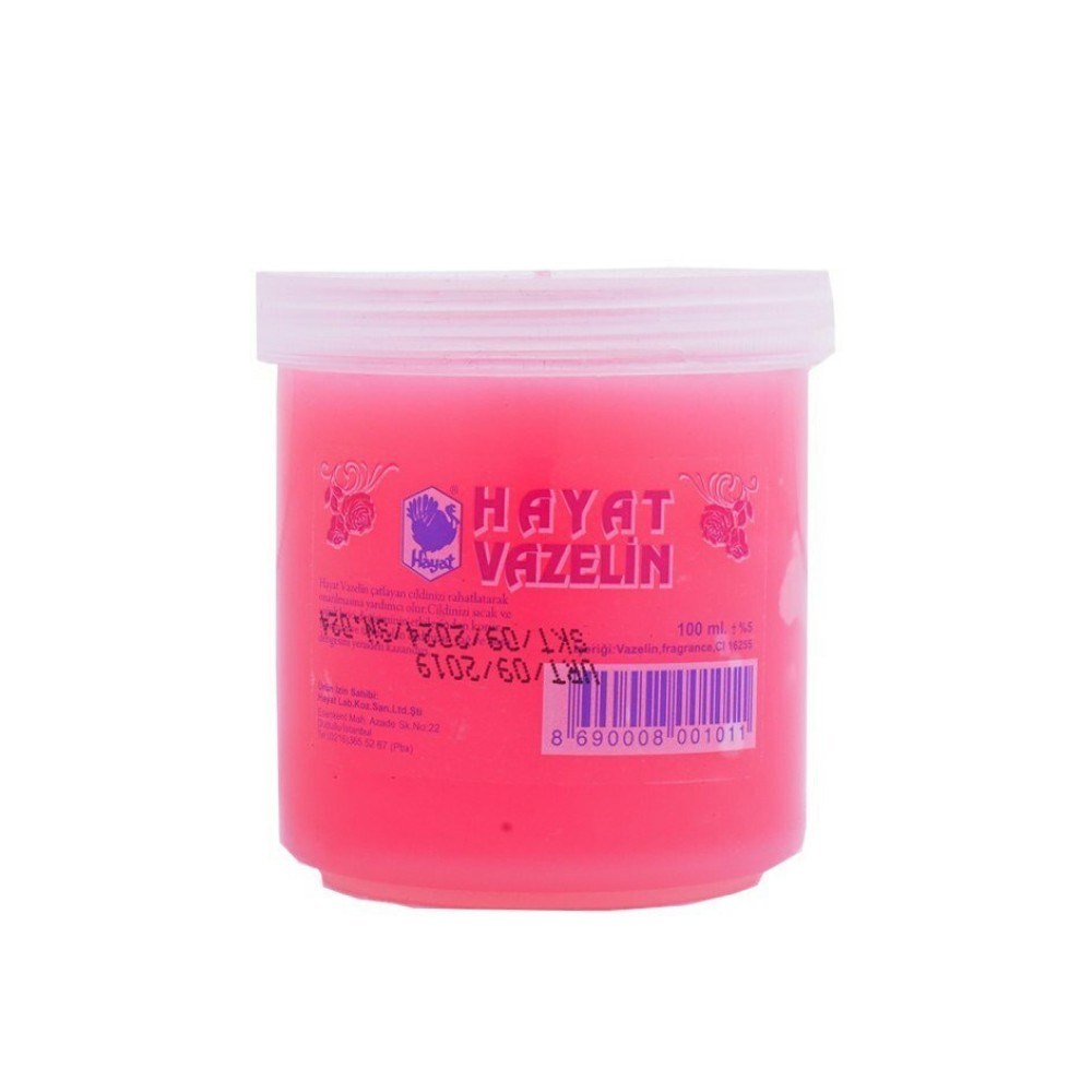 Hayat Vazelin Orta Pembe 100 ml