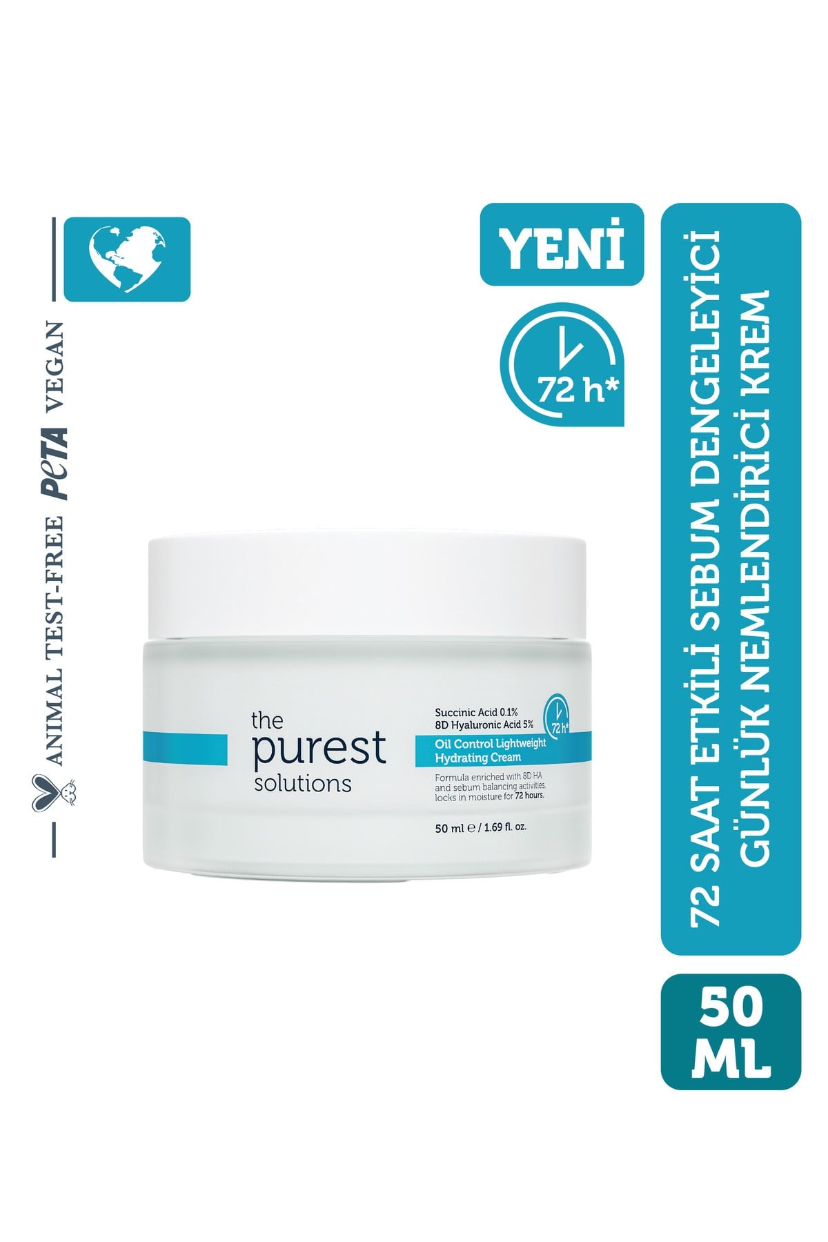 The Purest Solutions Oil Control Lightweight Hydrating Cream 50 ml