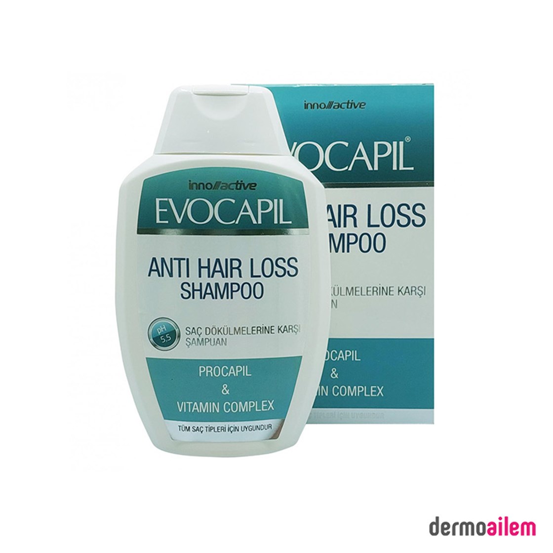 Evocapil Anti Hair Loss Herbal Shampoo 300 ml | Dermoailem